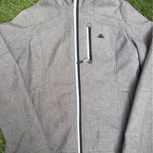Snozu performance gray heathered fleece